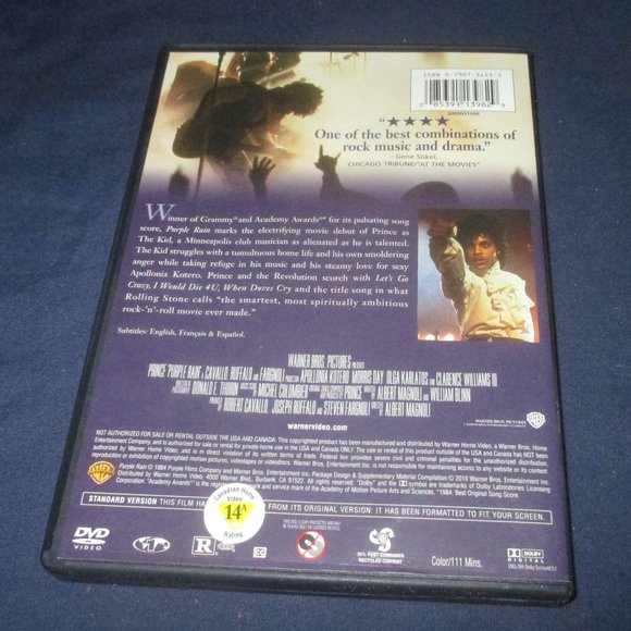 Prince in Purple Rain (DVD, 2010) - Picture 3 of 3
